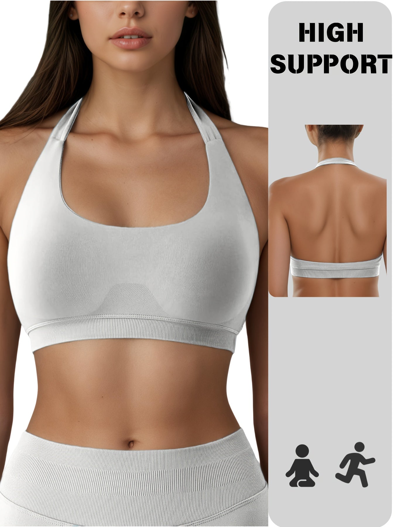 Running High-Impact Sports Bra - Moisture-Wicking