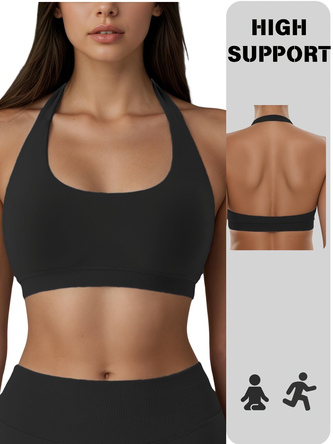 Running High-Impact Sports Bra - Moisture-Wicking